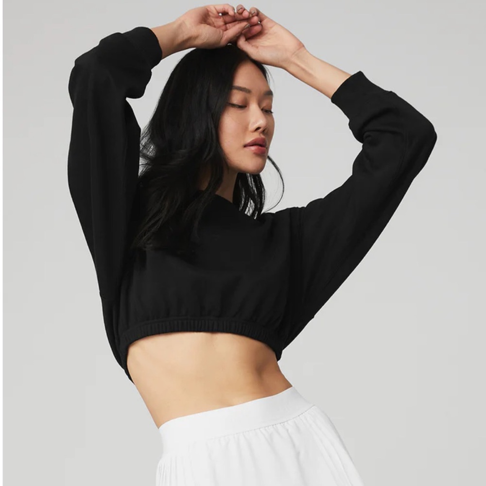 ALO devotion cropped sweatshirt
